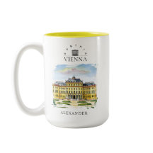 Wien Österreich Aquarell Stadt Reise Erinnerung
