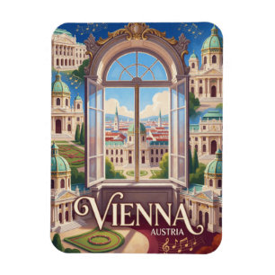 Wien Österreich Barockpalast Historische Reise Magnet