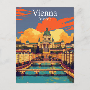 Wien, Österreich Europa Reise Postkarte