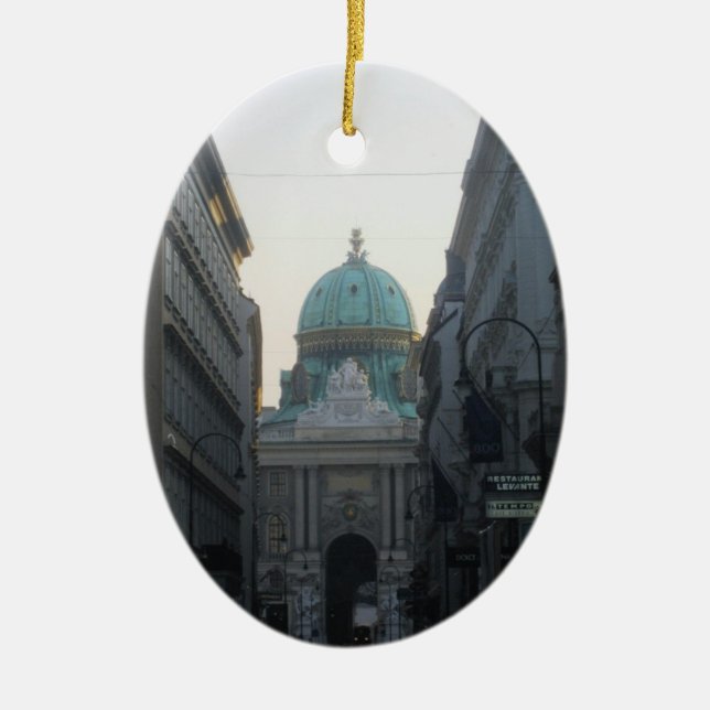 Wien, Österreich Keramik Ornament (Vorne)