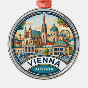 Wien Österreich Ornament Aus Metall