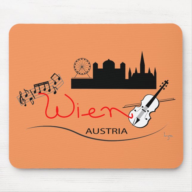 Wien, Österreich - Österreich Mousepad (Vorne)