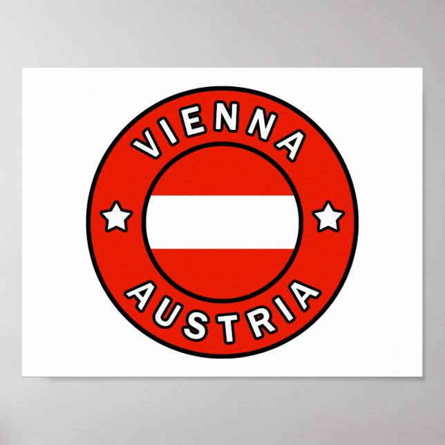 Wien Österreich Poster (Vorne)