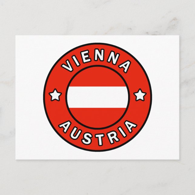 Wien Österreich Postkarte (Vorderseite)
