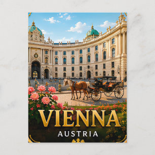Wien Österreich Reise Andenken Stadt Reisende 📍 Postkarte