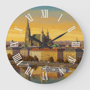 Wien Österreich Reise Große Wanduhr