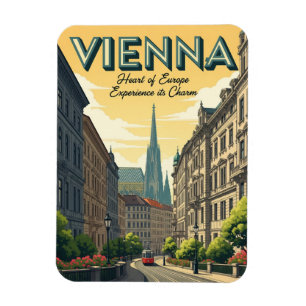 Wien Österreich Reise Magnet