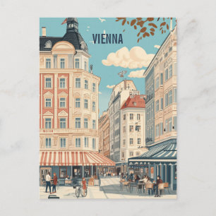 Wien Österreich Reise Postkarte