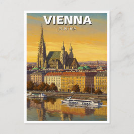 Wien Österreich Reisen Postkarte