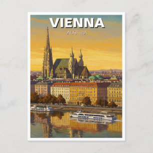 Wien Österreich Reisen Postkarte