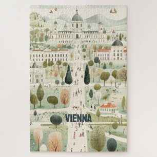 Wien Österreich Reisen Puzzle