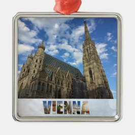 Wien Österreich Stephansdom Ornament Aus Metall