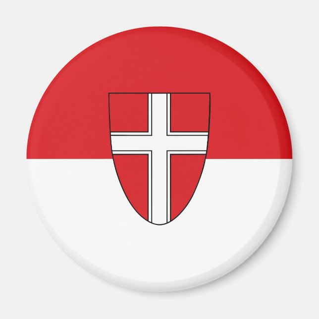 Wien - Österreich - Symbol für Stadt Wien Magnet (Vorne)