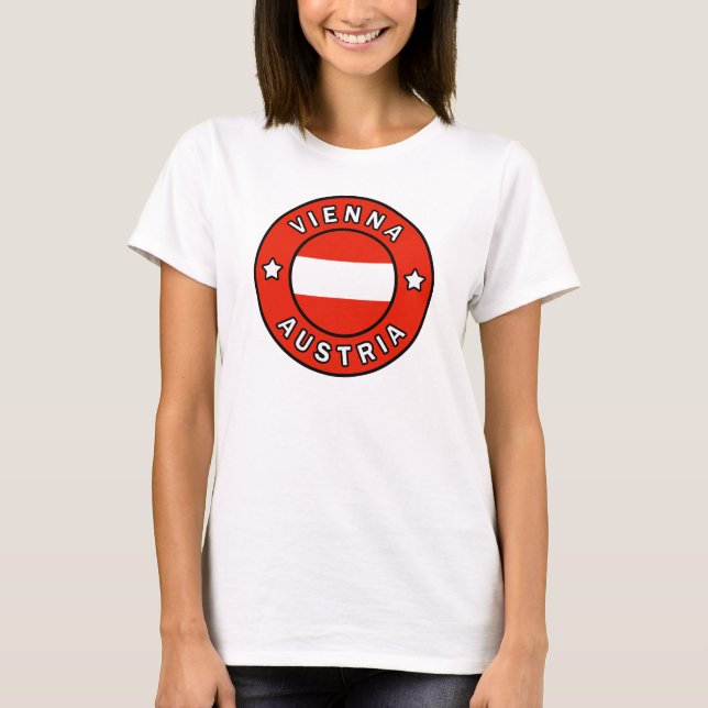 Wien Österreich T-Shirt (Vorderseite)