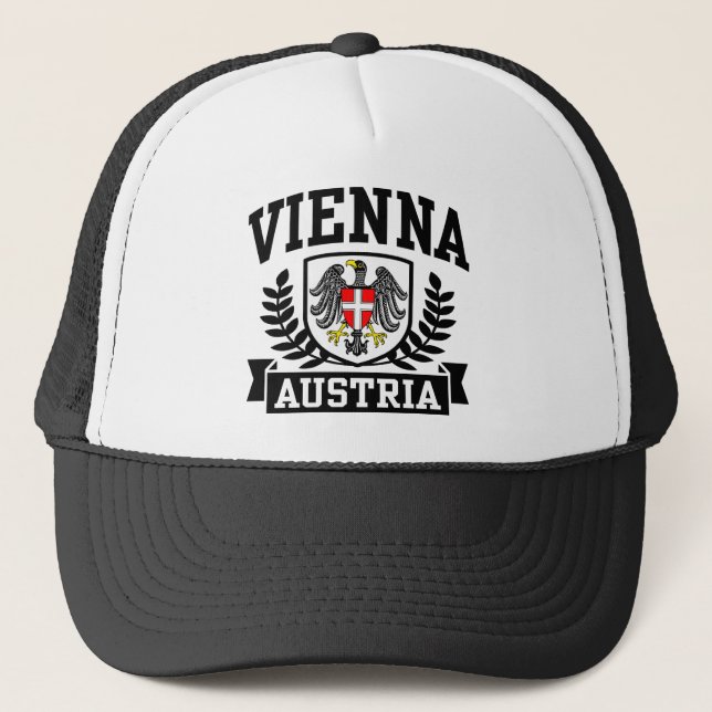Wien Österreich Truckerkappe (Vorderseite)