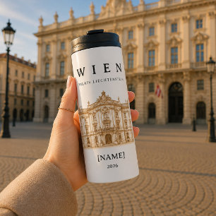 Wien Palais Liechtenstein Name & Jahr Thermosbecher