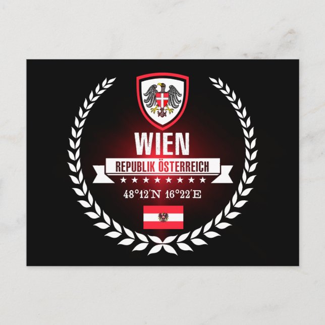 Wien Postkarte (Vorderseite)