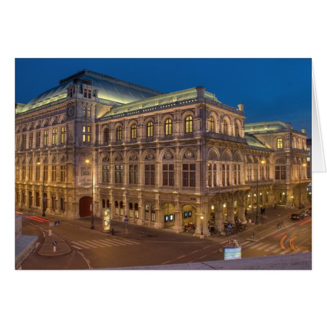 Wien Staat Opera, Österreich (Vorderseite (Horizontal))