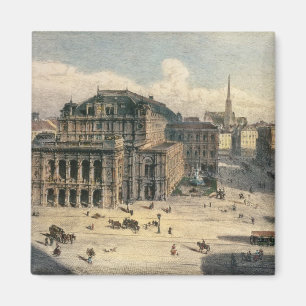 Wien-Staats-Opern-Haus, c.1869 Magnet
