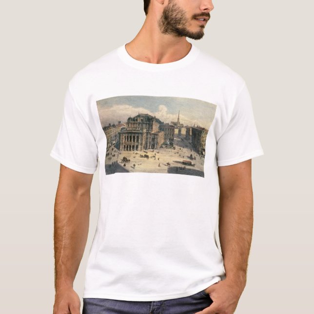 Wien-Staats-Opern-Haus, c.1869 T-Shirt (Vorderseite)