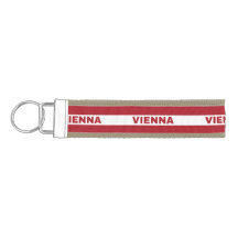 Wien Stadt in österreichischen Flaggenfarben Armba