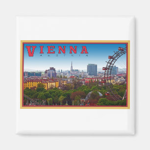 Wien - Stadtansicht Magnet