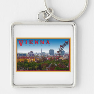 Wien - Stadtansicht Schlüsselanhänger