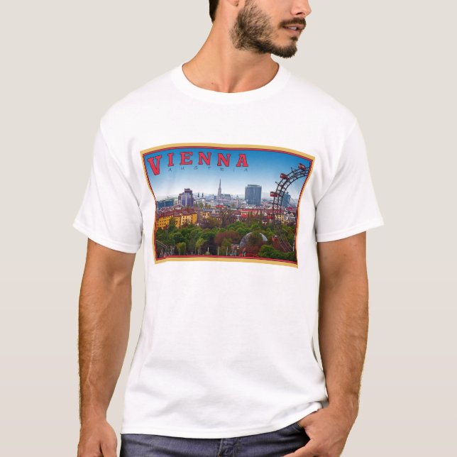 Wien - Stadtbild T-Shirt (Vorderseite)