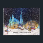 Wien, Stephansdom, Postkarte<br><div class="desc">Wien,  Stephansdom (Stephansdom,  Stephansdom,  landschaftliches Foto.</div>