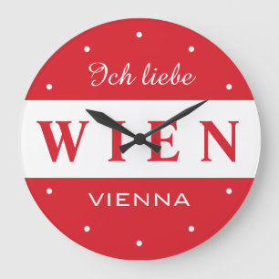 Wien - Vienna wall clock Große Wanduhr