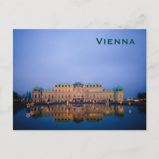 Wien Vintag Tourismus Reisen hinzufügen Postkarte