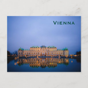 Wien Vintage Tourismus Reise Hinzufügen Postkarte