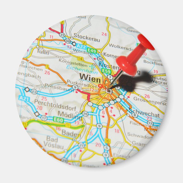Wien, Wien, Österreich Magnet (Vorne)