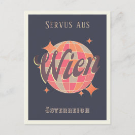 Wien Wien Österreich Retro Postcard Postkarte