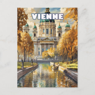 Wien, wo Kaffee eine Kunst, eine Leidenschaft ist Postkarte