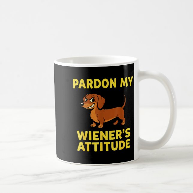 Wiener Dog Dachshund  Kaffeetasse (Rechts)