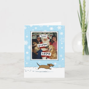 Wiener Dog Weihnachten   Süßer Dachshund Dein Foto