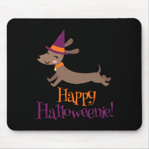 Wiener Hund Halloween Skelett Dachshund Liebhaber Mousepad