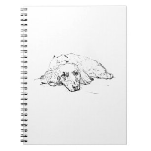 Wiener-Hund-Liebhaber-Geschenk, Dachshund-Besitzer Notizblock