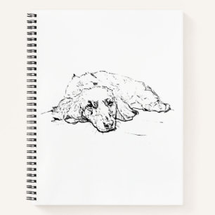 Wiener-Hund-Liebhaber-Geschenk, Dachshund-Besitzer Notizbuch