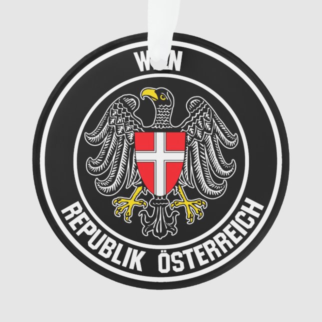 Wiener RundEmblem Ornament (Vorderseite)