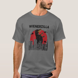 Wienerzilla Funny Dackel Hund Dackel Liebhaber Ges T-Shirt