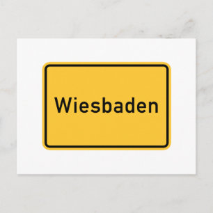 Wiesbaden, Deutschland Postkarte