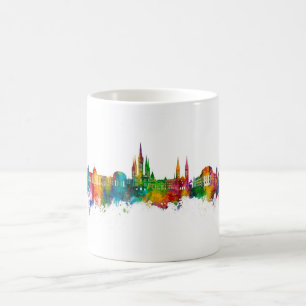 Wiesbaden Deutschland Skyline Kaffeetasse