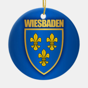 Wiesbaden Keramik Ornament