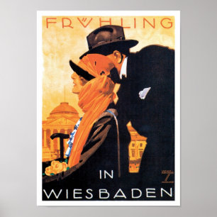 Wiesbaden Travel Poster
