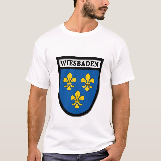 Wiesbaden-Wappen (Wappen) 0010 T-Shirt (Vorderseite)