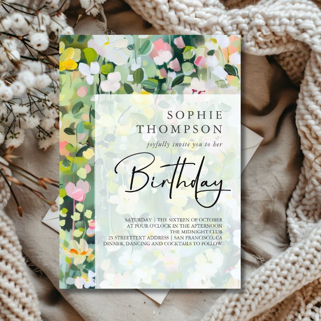 Wiese-Blume Einladung (Von Creator hochgeladen)