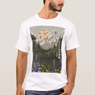 Wiese der aufgehenden Sonne T-Shirt