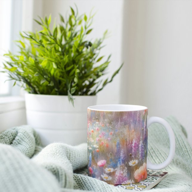 Wiese der Blume Kaffeetasse (Von Creator hochgeladen)